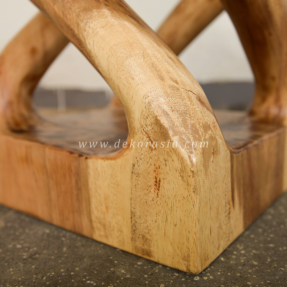 Wooden Bar Stool for Living Room Unique Stools Natural Home Stool